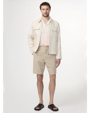 Mens White Pepper Billie Short