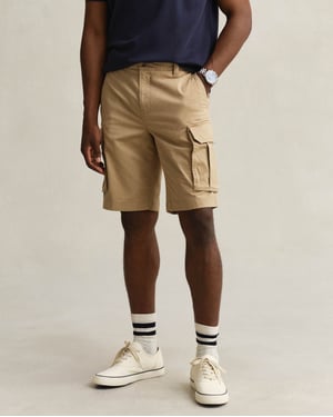248 Regular Fit Cargo Shorts in Sage Green