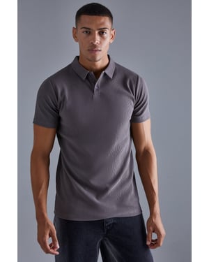 Slim Rib Ottoman Polo