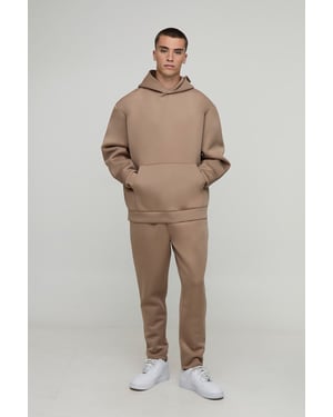 Oversized Bonded Scuba Hooded Tracksuit