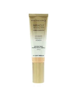 Max Factor Miracle Second Skin Hybrid Foundation 30ml - 04 Light Medium