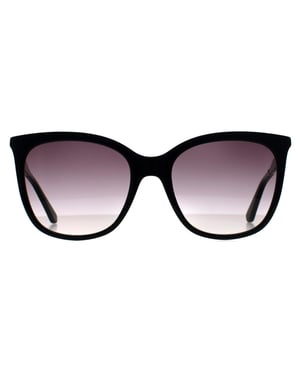 Calvin Klein Cat Eye Womens Black Grey Gradient CK23500S
