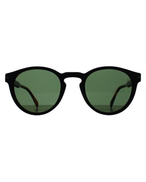 David Beckham Rond Heren Zwart Groen DB 1111/S