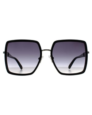 Guess Square Womens Shiny Black Grey Gradient GO00041