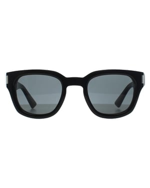 Saint Laurent Vierkant Unisex Zwart Grijs SL 838