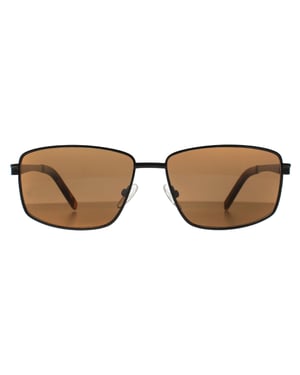 Calvin Klein Rechthoek Heren Ruthenium Bruin CK22122S