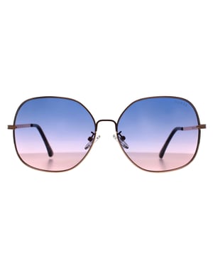 Guess Butterfly Womens Rose Gold Blue Gradient GF0385