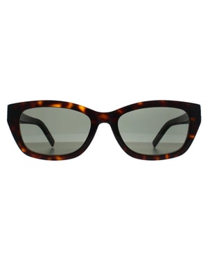 Saint Laurent Katoog Dames Donker Gespikkeld Havana Grijs SL M153