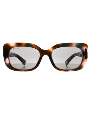 Gucci Rechthoek Dames Roze Havana Grijs GG1979SK