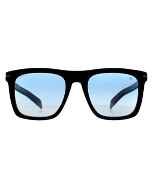 David Beckham Square Heren Zwart Grijs Spiegel DB 7000/S