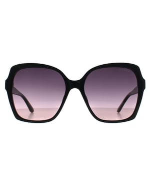 Guess Vlinder Vrouw Zwart Paars Kleurverloop GF6191