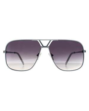 Guess Aviator Unisex White Smoke Grey Gradient GO00066