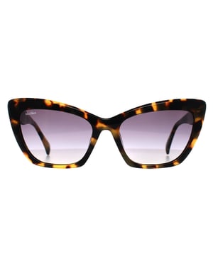 Max Mara Cat Eye Womens Coloured Havana Smoke Grey Gradient MM0063 Logo14