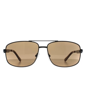 Calvin Klein Rechthoek Heren Ruthenium Bruin CK22123S