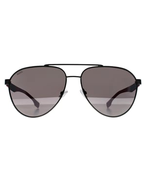 Hugo Boss Aviator Heren Ruthenium Rood Grijs BOSS 1485/S