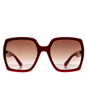 Guess Butterfly Womens Shiny Red Brown Gradient GO00031