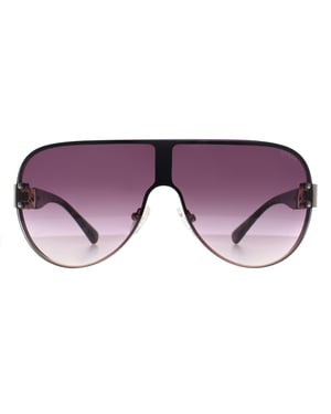 Guess Shield Womens Gold Smoke Grey Gradient GO00037