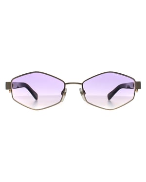 Marc Jacobs Ovaal Dames Goud Violet Verloop MARC 496/S