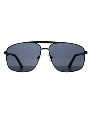 Guess Aviator Heren Mat Brons Rook Grijs GO00063