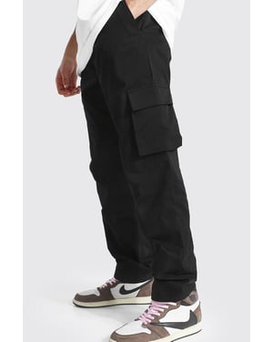 Fixed Waist Relaxed Fit Cargo Trouser