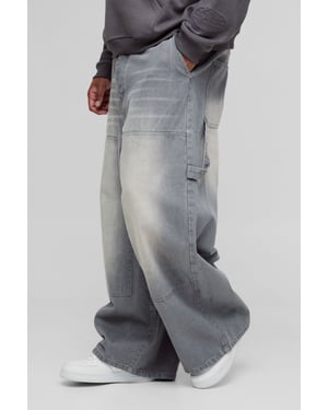 Plus Carpenter Baggy Fit Jeans