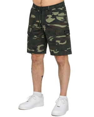 Enzo | Mens Camo Cargo Shorts