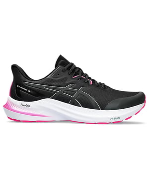 Asics GT-2000 12 Lite-Show Mens Black Running Shoes
