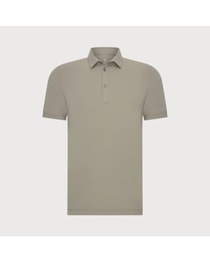Blue Industry Lounge jersey polo |