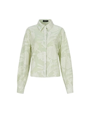 G-Maxx Blouse kimberly light moss/sand