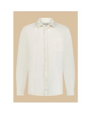 Circle of Trust Jared ls shirt hs25-40-9999 bone white