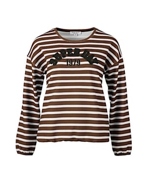Enjoy Sweater 183127 donker bruin