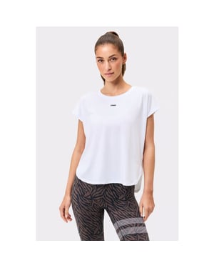 Stronger drop t-shirt training t-shirt korte mouw dames -