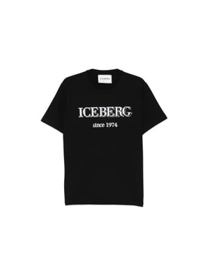 Iceberg Tee branding stitch