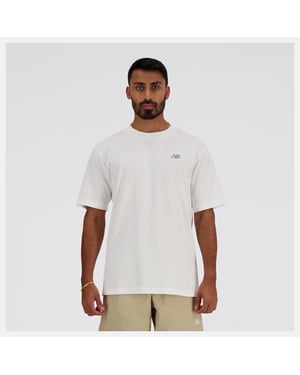 New Balance sport essentials cotton t-shirt sport t-shirt korte mouw heren -
