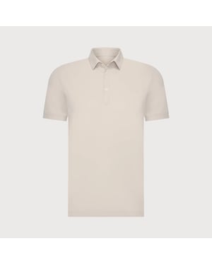 Blue Industry Lounge jersey polo |