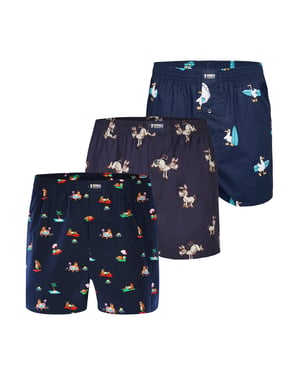 Happy Shorts Mannen Bokser Motive