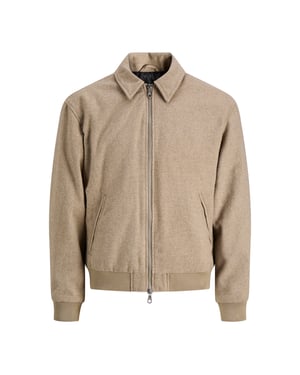 Jack & Jones Jas zomer Cover Bomber Beige