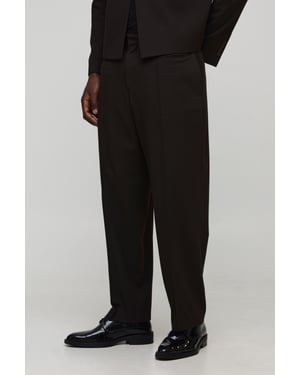 Relaxed Fit Seam Detailed Suit Trousers
