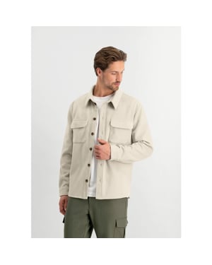 Circle of Trust Hw25 42 1837 valentin overshirt flint grey