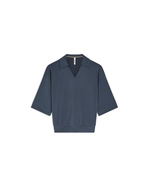 Summum Top pinstripe scuba 3s5253-30716