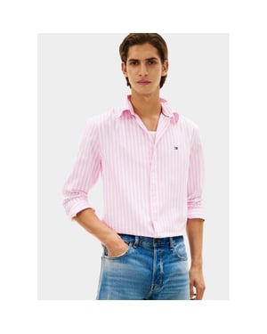 Tommy Hilfiger Casual hemd lange mouw flex poplin classic stp rf sh mw0mw42440/0d1
