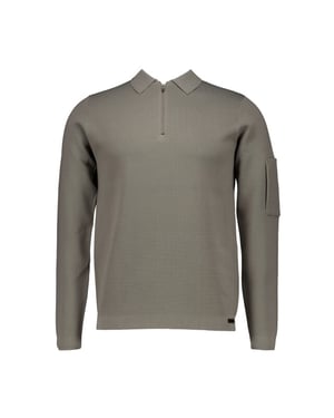 Genti Polo zip ls polos k4117-1258