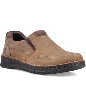 Hush Puppies Franco Slip-on Skinn Herrens Ljusbruna Loafers
