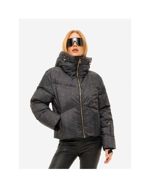 Nikkie newport logo jacket ski jack dames -