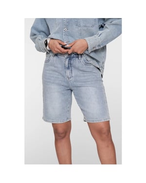 Geisha 61049-10 830 jeans shorts stones bleached denim stones