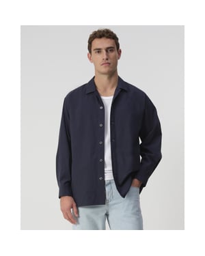 J.C. Rags Casual overhemd donker
