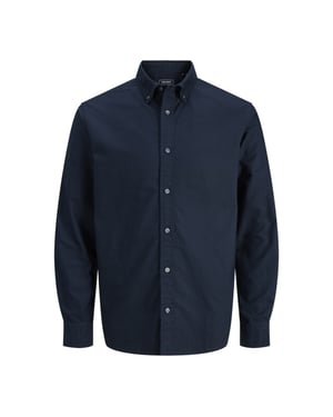 Jack & Jones Jprbluharvey oxford ls shirt sn navy