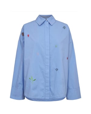 Nümph Nujuna blouse 706270-blue