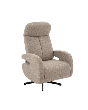 Label51 Fauteuil esbjerg mushroom manueel verstelbaar 68x84x114 cm