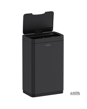 Luzzo ® iowa v2 sensorprullenbak 50 liter afvalbak mat